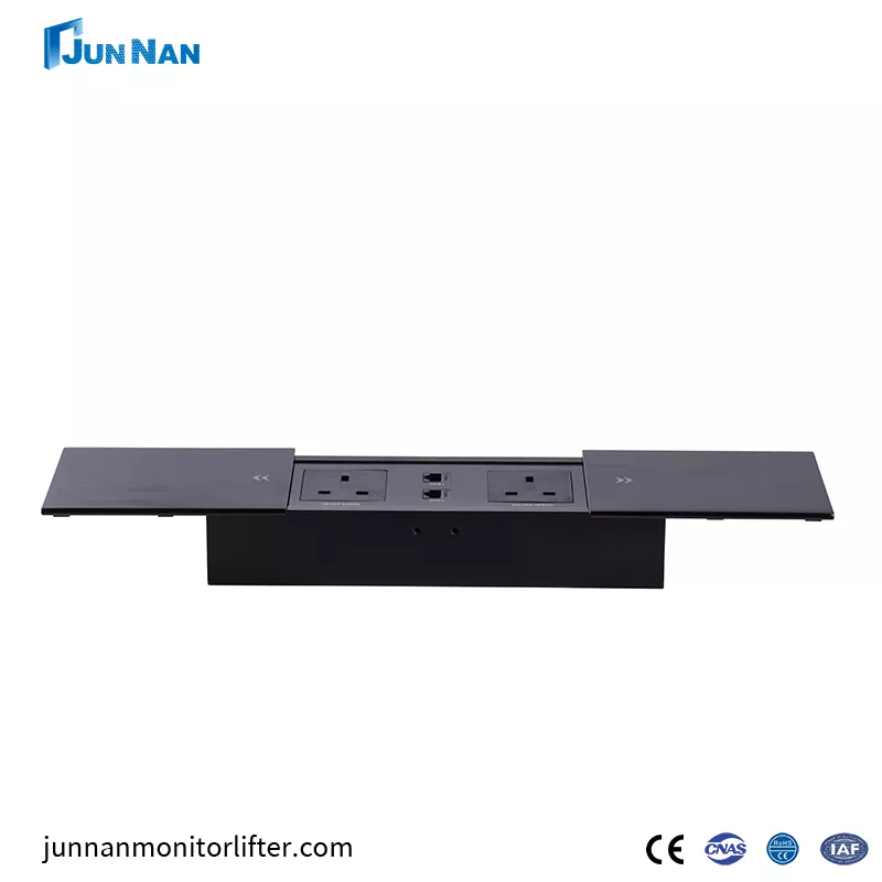 Nosta pistorasiat Piilotettu pöydän keittiön työtaso Power Strip Outlet