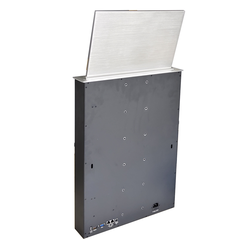 Sisäänvedettävä moottoroitu LCD-näytön nostopöytä paperittomaan konferenssijärjestelmään